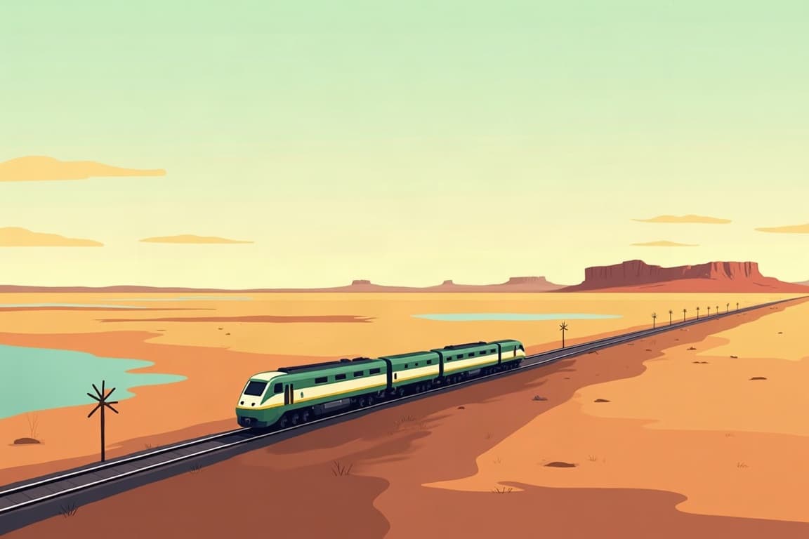 Illustration of Adelaide to Perth 2026