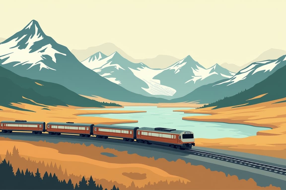 Illustration of Alaska Wilderness Tour