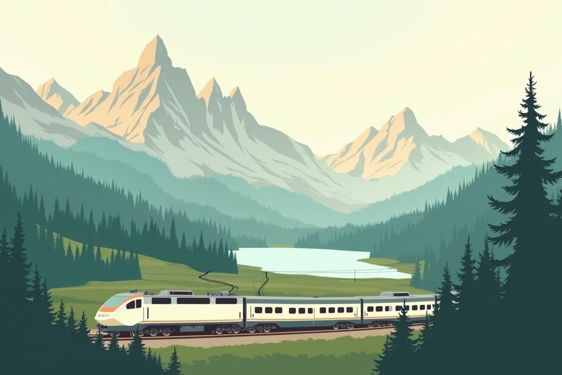 Illustration of Alta Via 1 Dolomites Trek