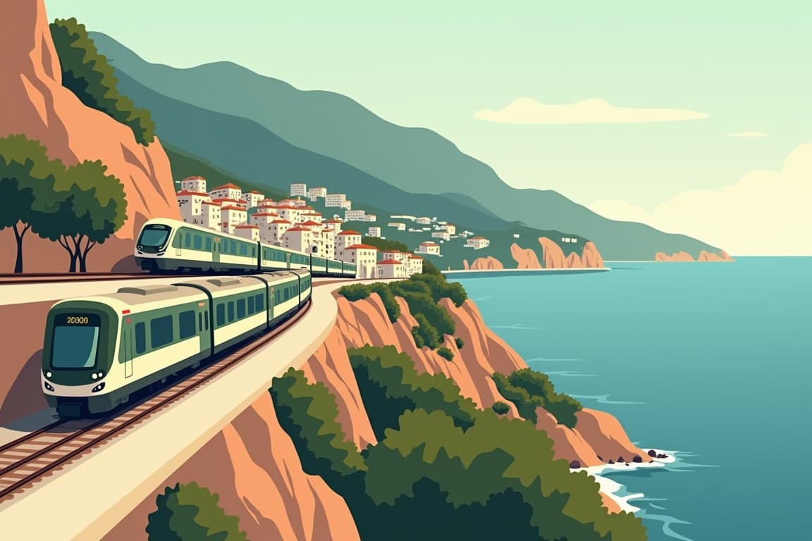 Illustration of Amalfi Coast: 2 Weeks
