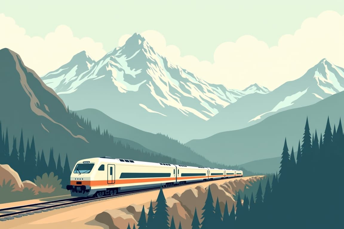 Illustration of America's National Parks