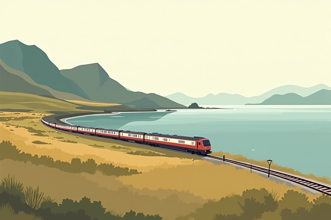 Illustration of Arran and Kintyre