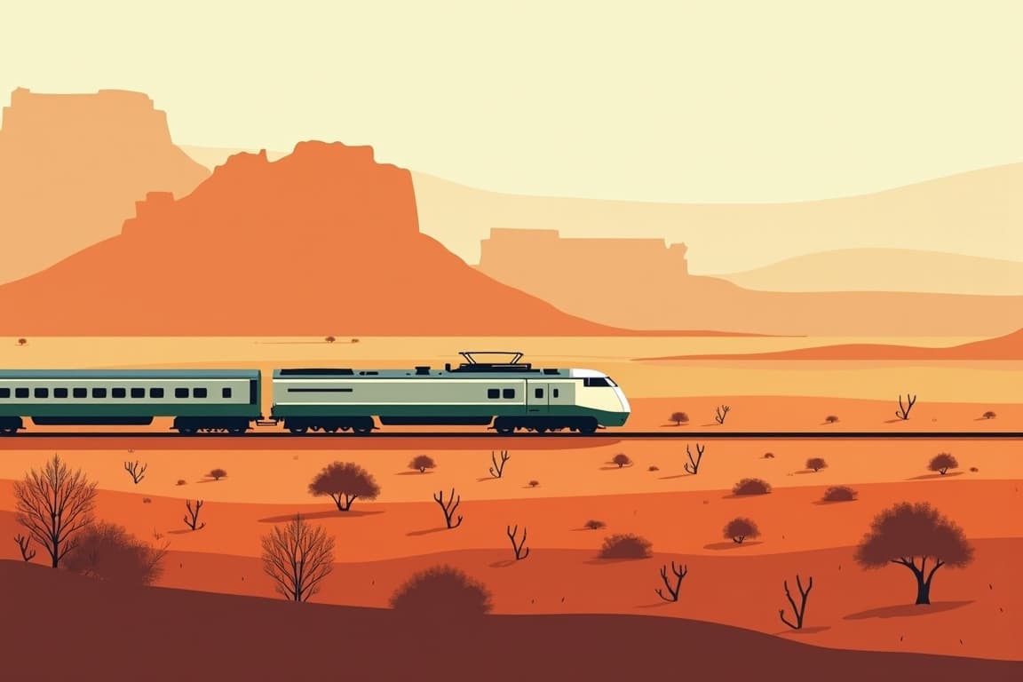 Illustration of Australia Coast to Coast Adventure