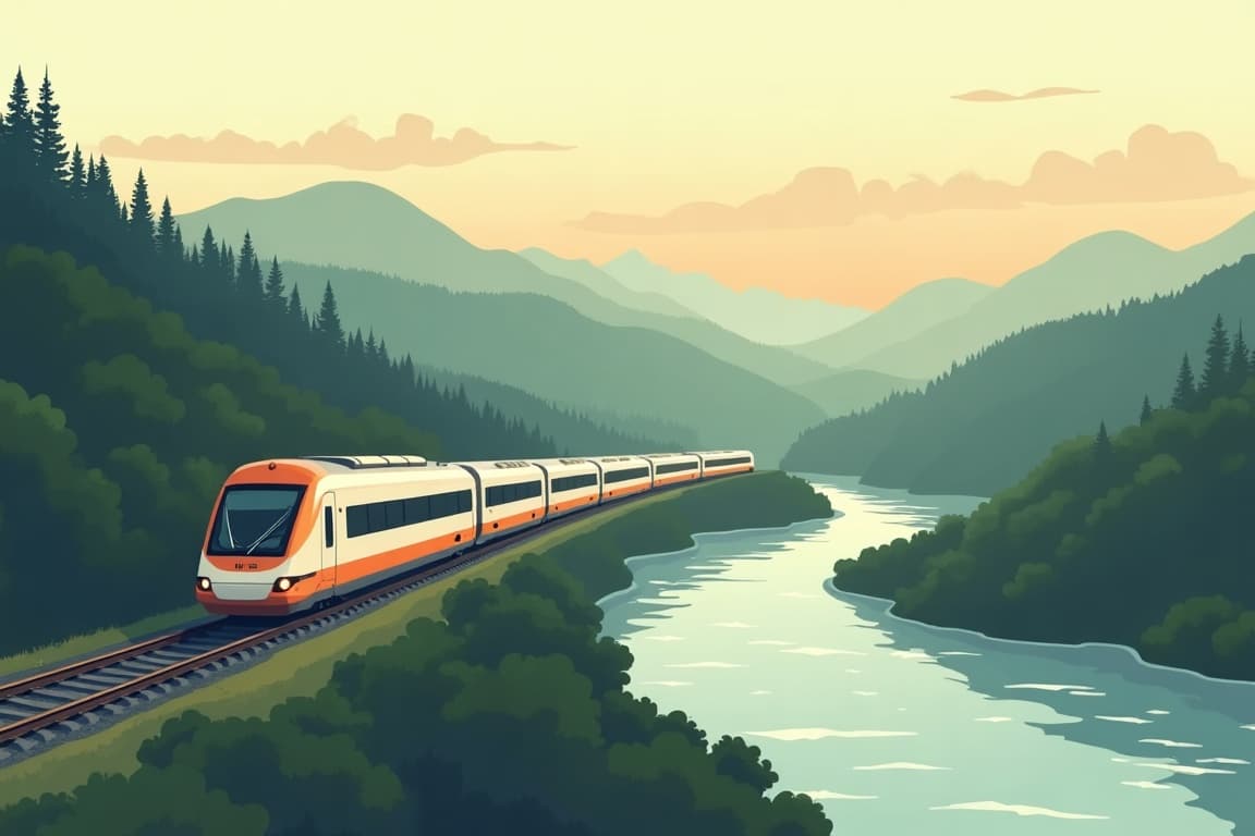 Illustration of Balkan Trail: 2 Weeks