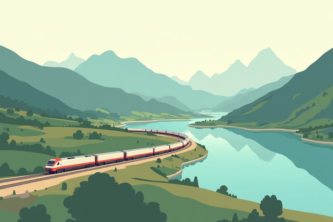 Illustration of Balkans Rail Adventure