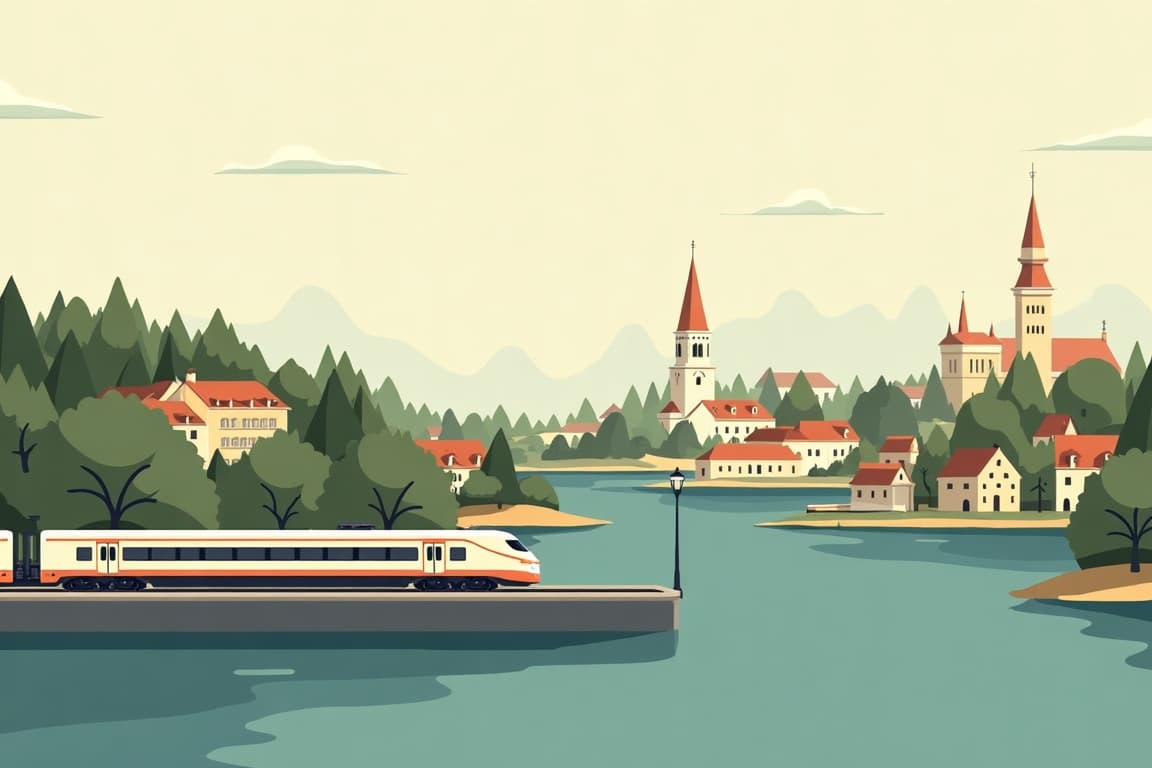 Illustration of Baltics: 1 Week