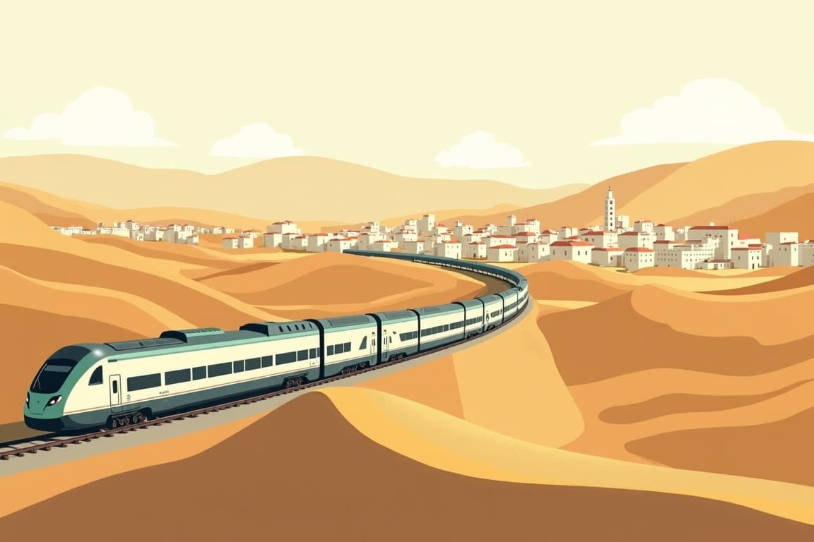 Illustration of Barcelona and Classic Andalucia