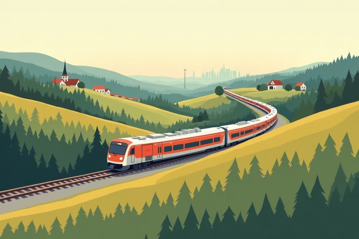 Illustration of Bavaria in Detail