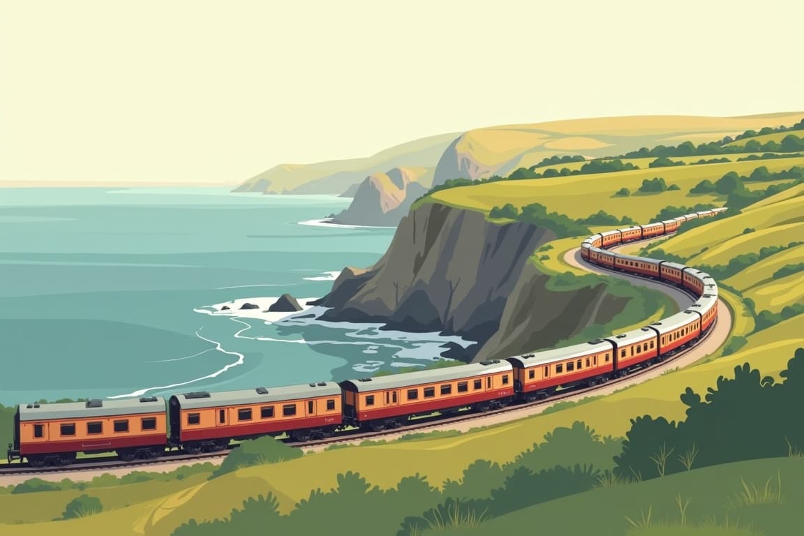 Illustration of Belmond Britannic Explorer – Cornwall
