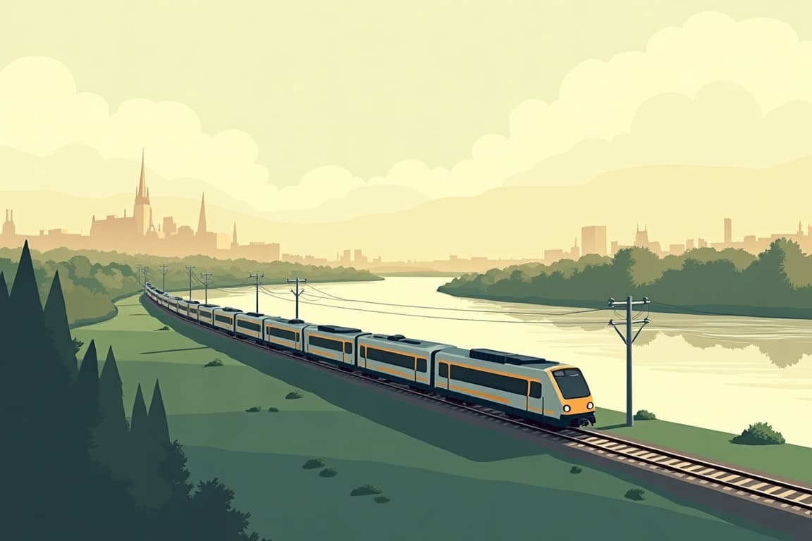 Illustration of Berlin, Dresden & Leipzig
