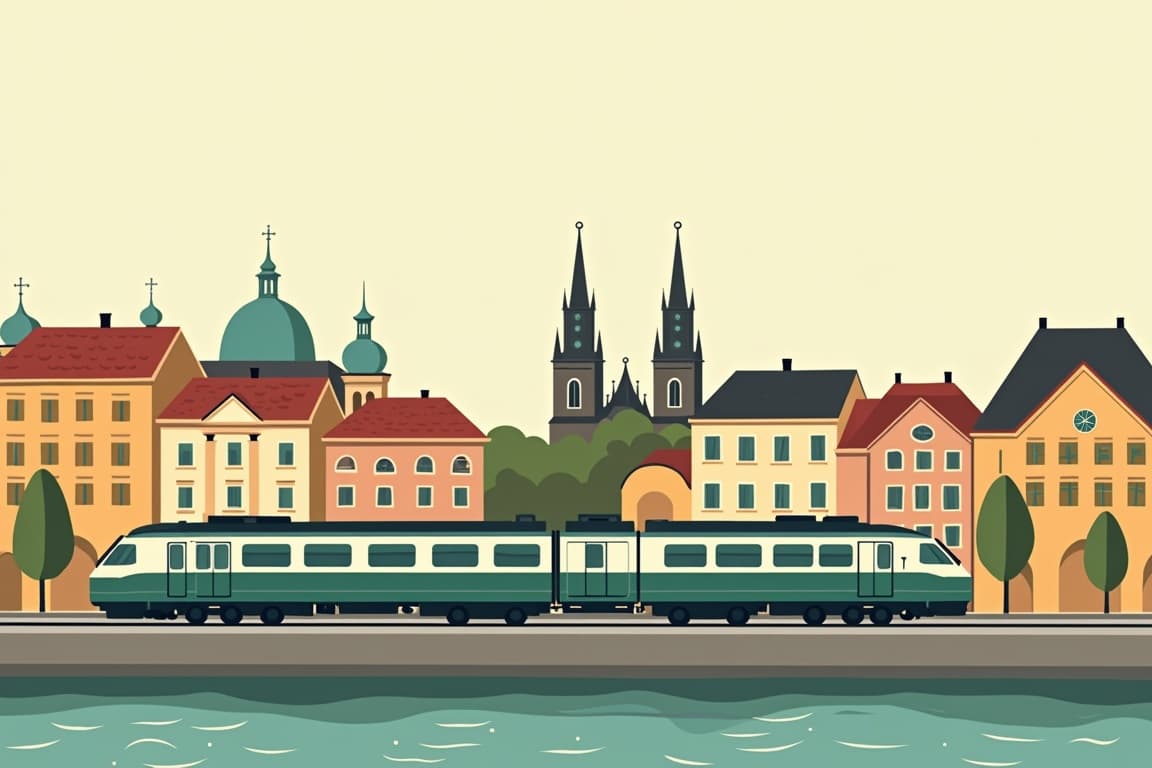 Illustration of Berlin to Krakow: 2 Weeks