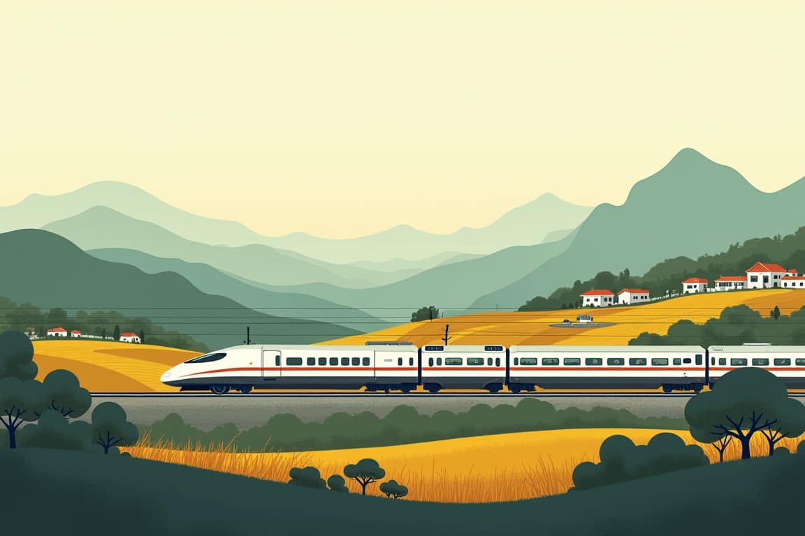 Illustration of Best of China by Rail
