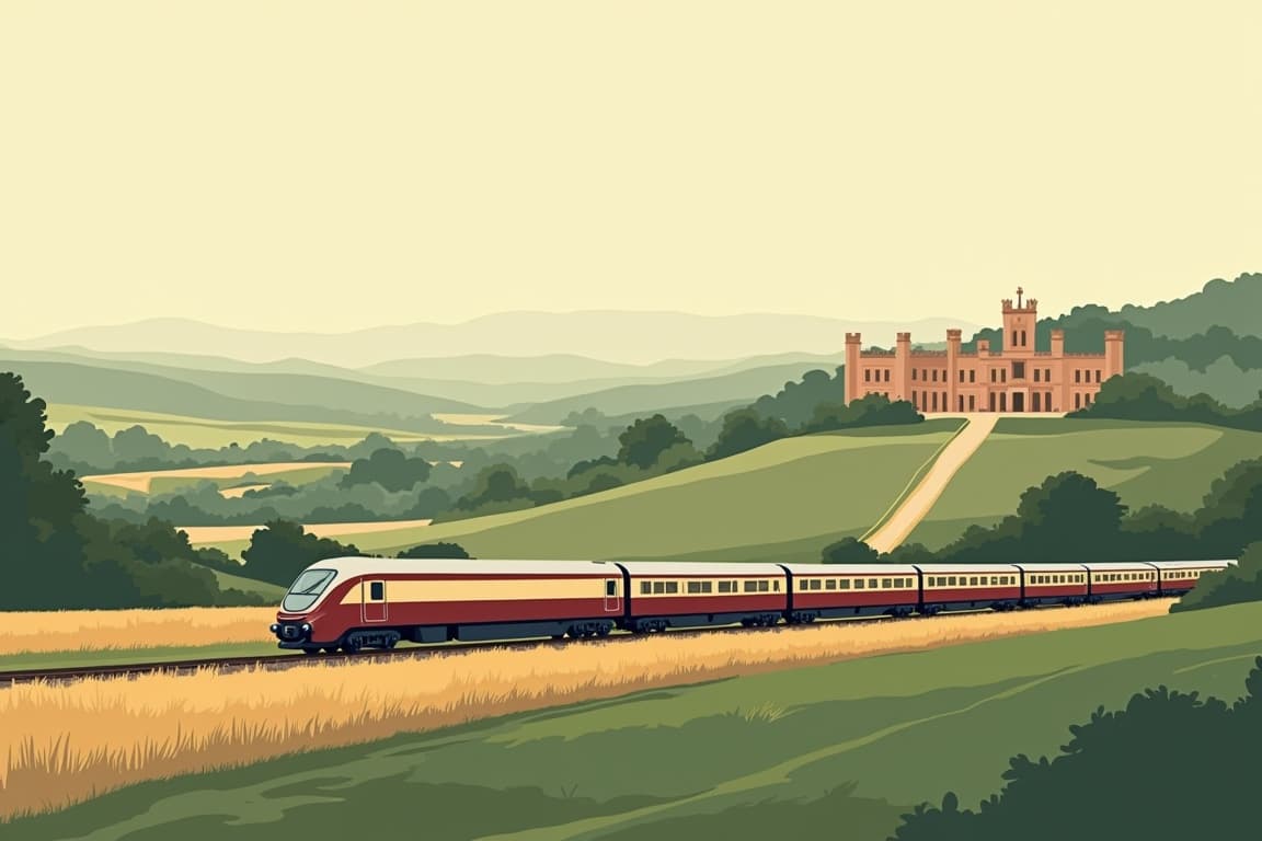 Illustration of Blenheim Palace