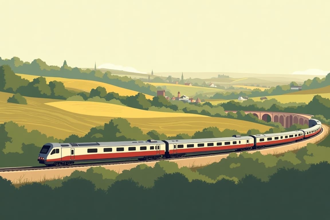 Illustration of British Pullman