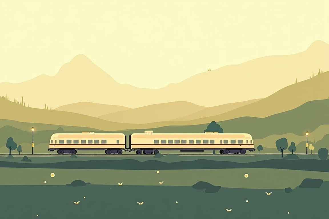 Illustration of Buddha Express