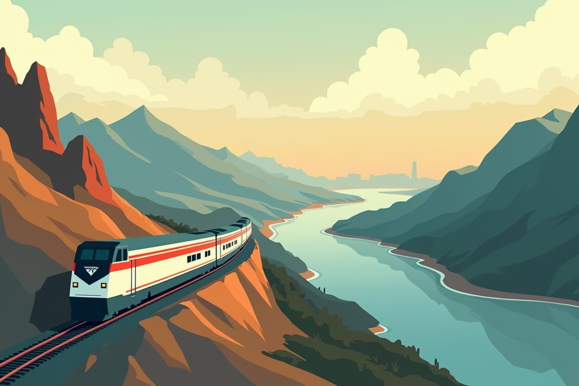 Illustration of California Zephyr Experience