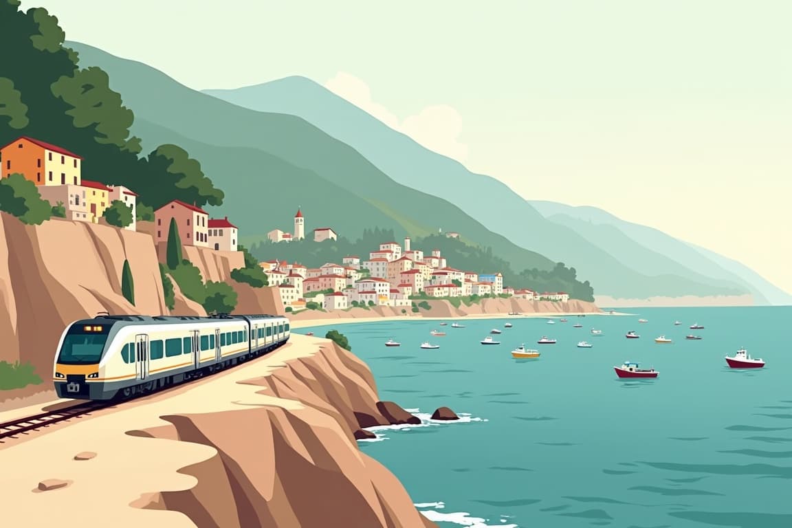 Illustration of Camogli