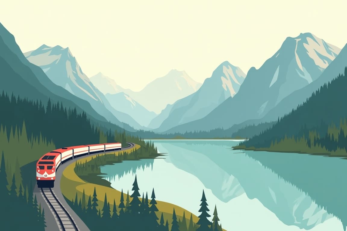 Illustration of Canada's Wild West
