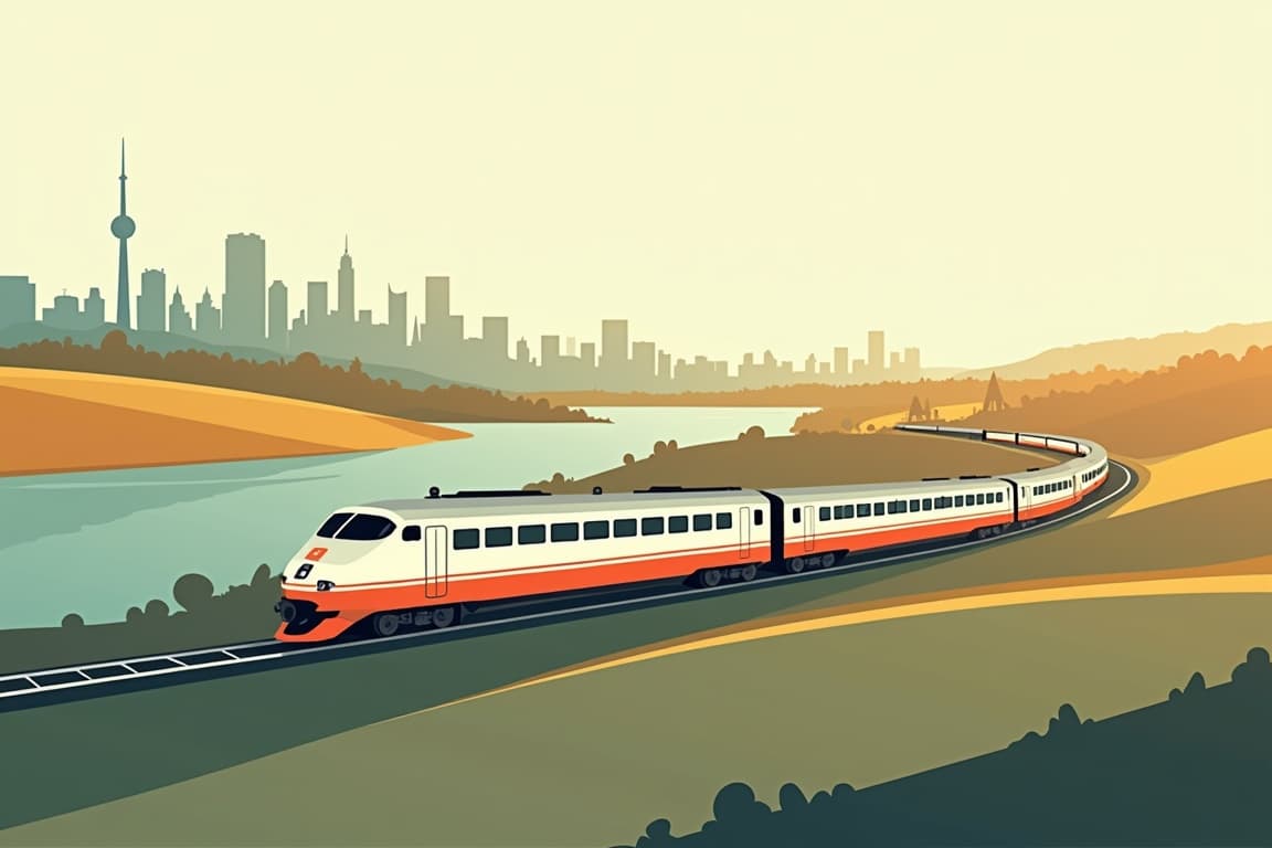 Illustration of Capital Experience by Rail