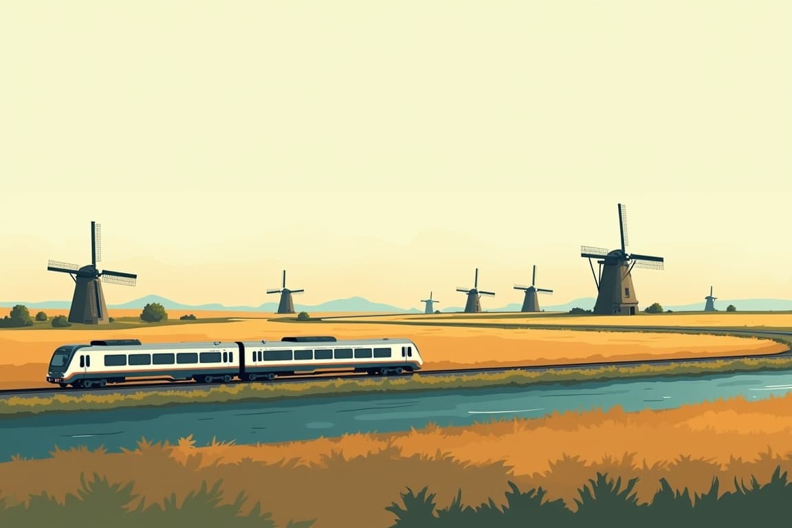 Illustration of Central Europe Group Tour