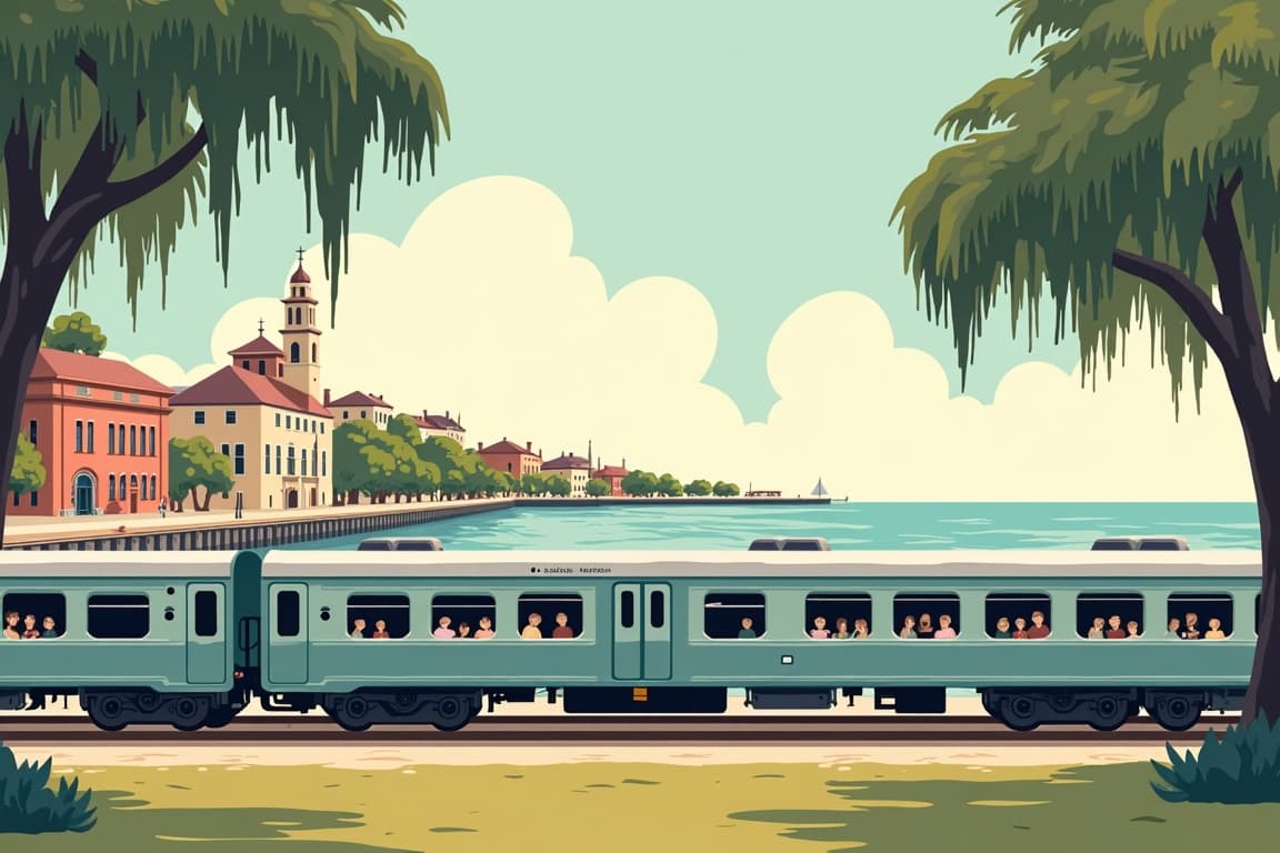 Illustration of Charleston Getaway