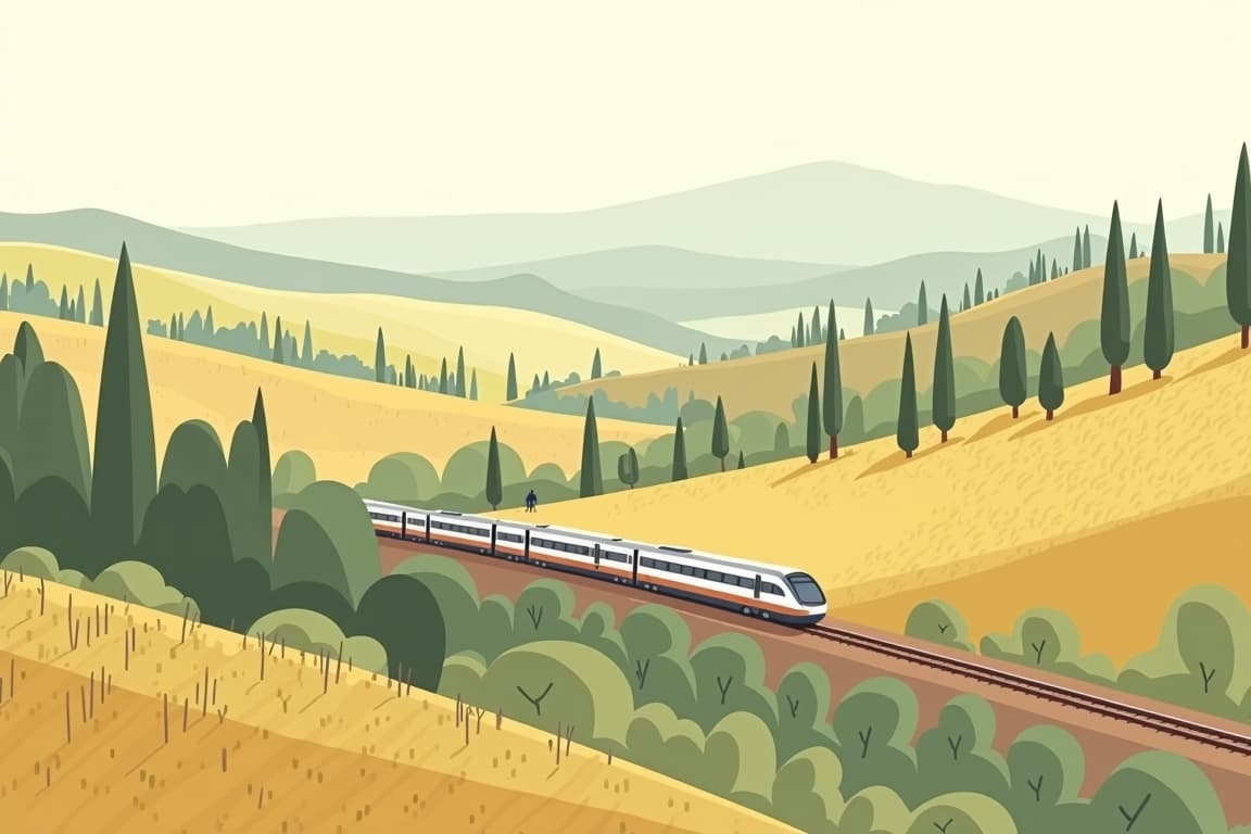 Illustration of Charming Tuscany