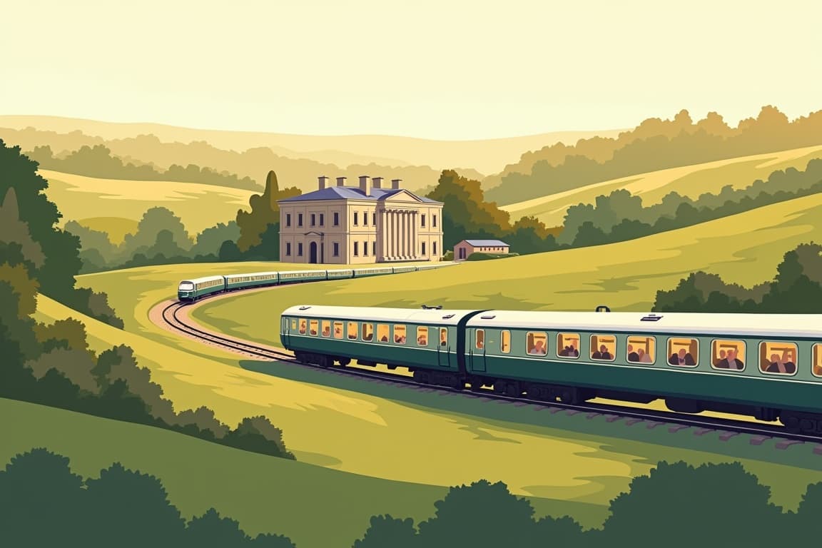 Illustration of Chatsworth House