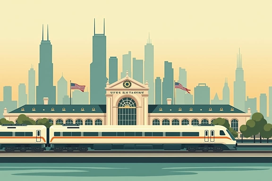 Illustration of Chicago Getaway