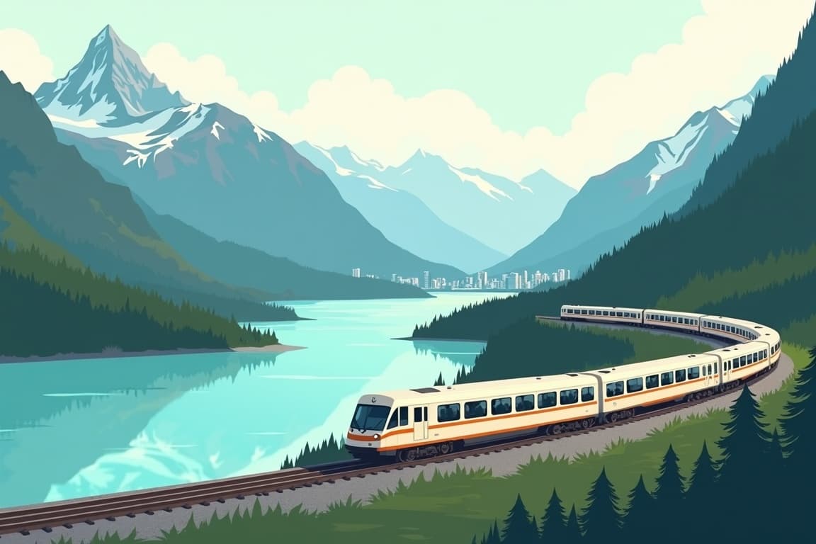 Illustration of Circle of the Canadian Rockies