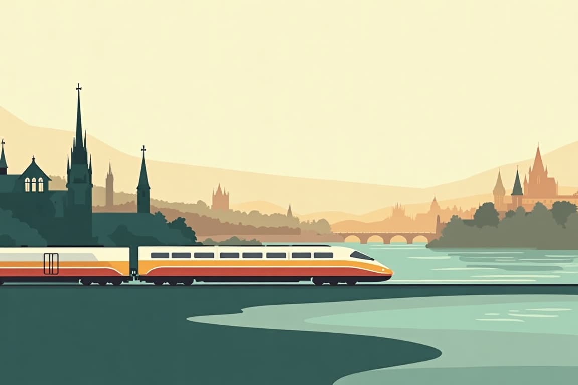 Illustration of Continental Capitals