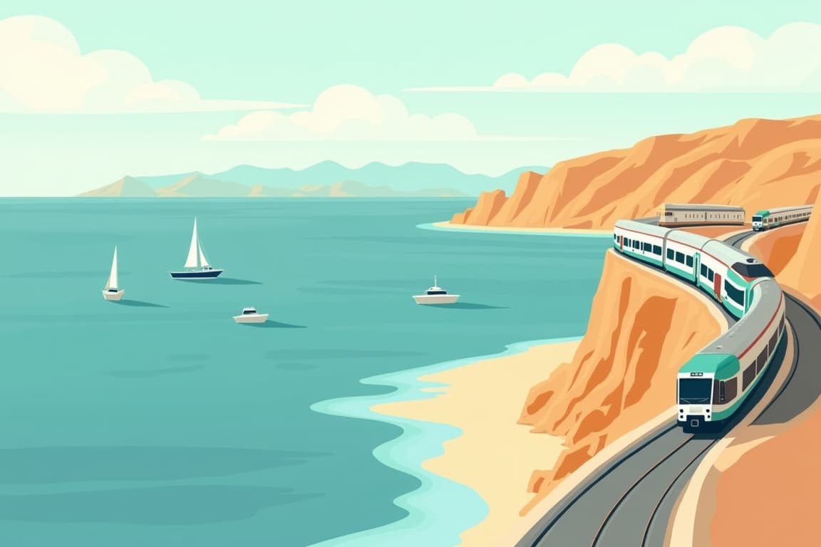 Illustration of Corsica Without Flying