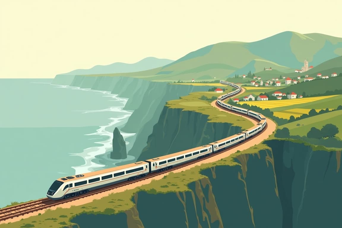 Illustration of Costa Verde Express