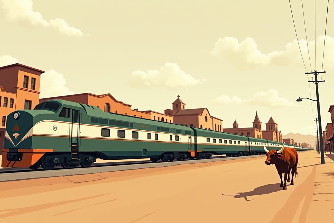 Illustration of Cowboy Country