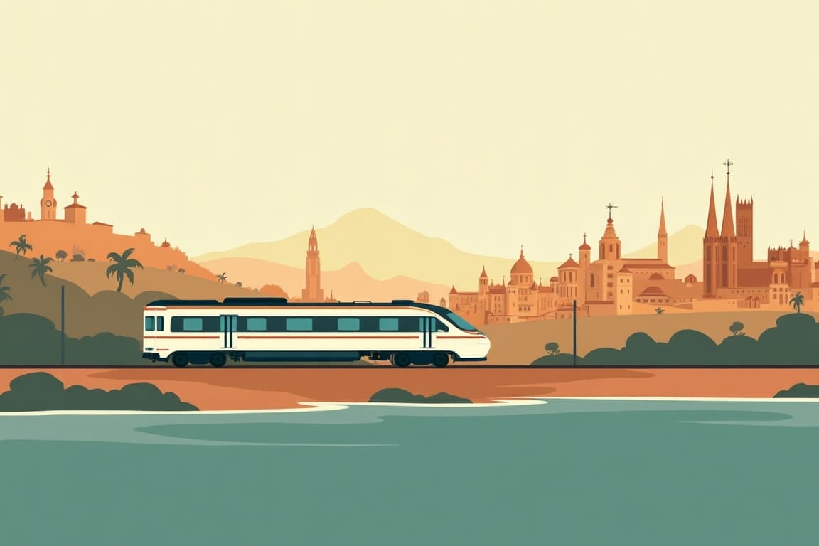Illustration of Cultural Treasures of Spain