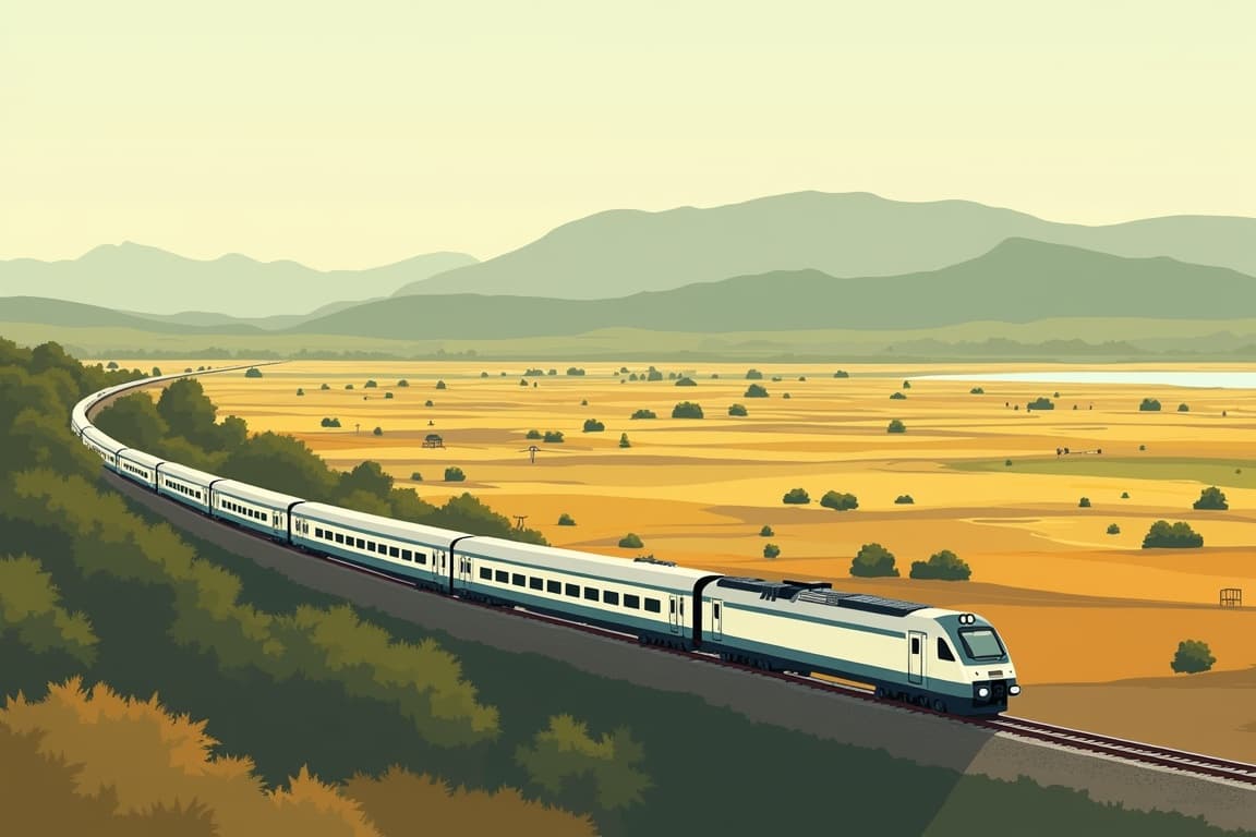 Illustration of Deccan Odyssey: Mumbai – Kalkutta