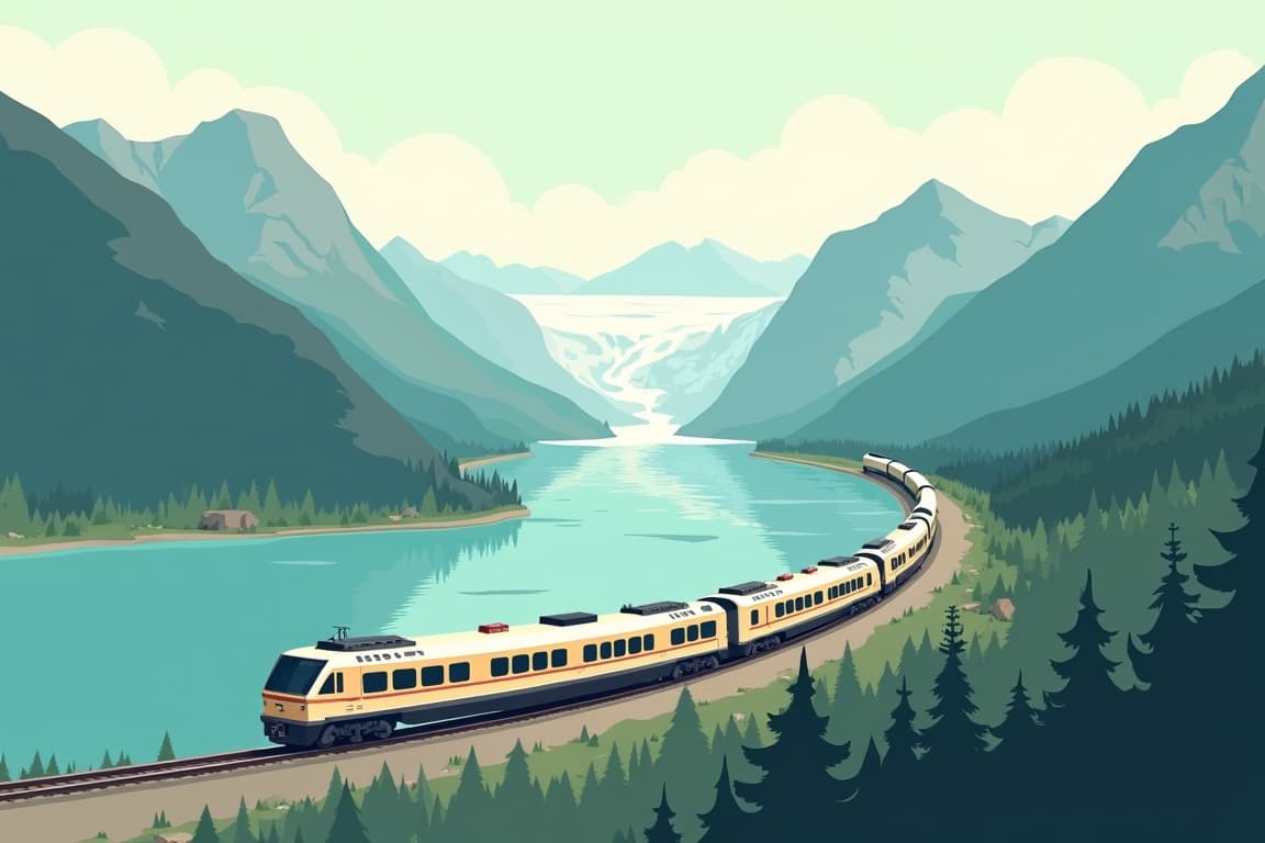 Illustration of Deluxe Alaska Highlights