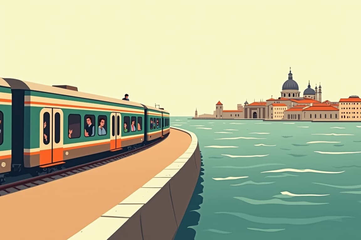 Illustration of Discover Rome & Venice