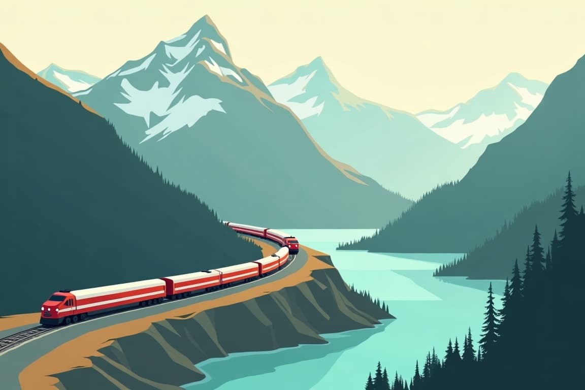 Illustration of Discovery Circle Journey Banff