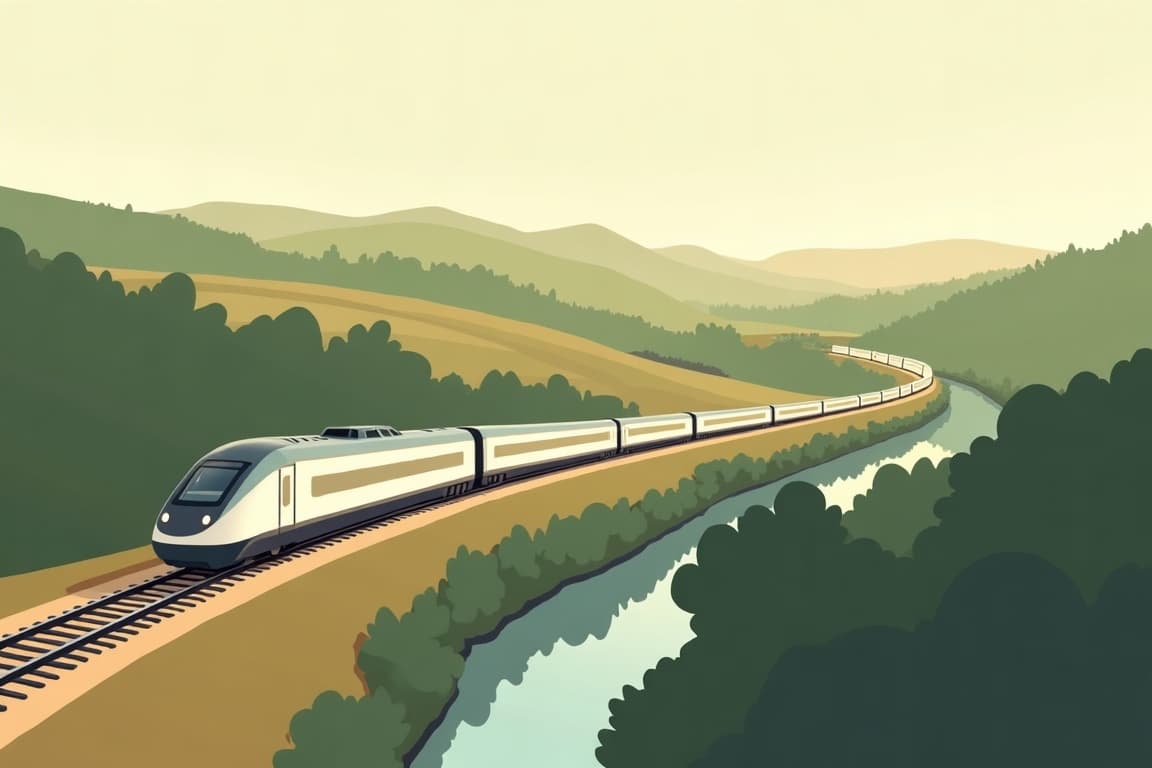 Illustration of Dordogne Rail-Drive Holiday