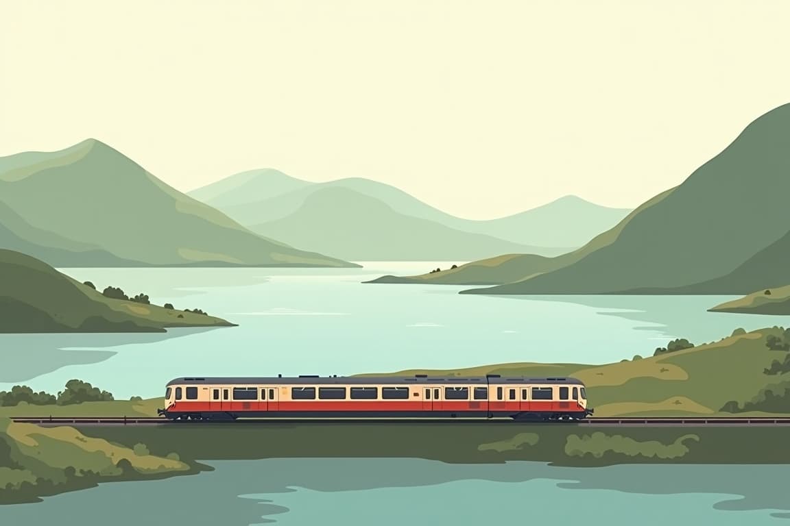 Illustration of Dublin and Edinburgh