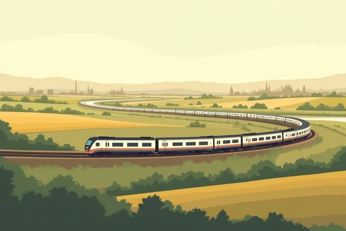 Illustration of Eastern Adventure: 4 Weeks