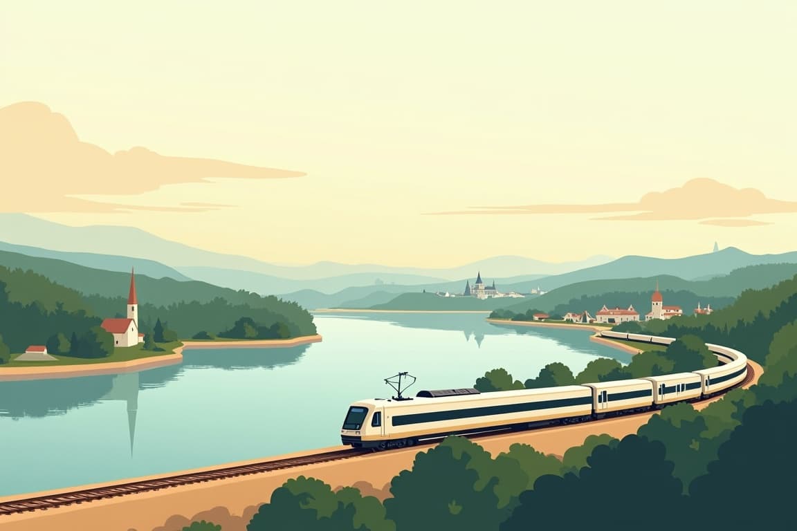 Illustration of Eastern Adventure: 5 Weeks