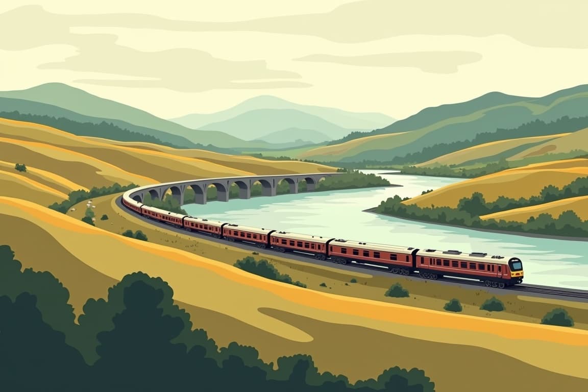 Illustration of England & Scotland