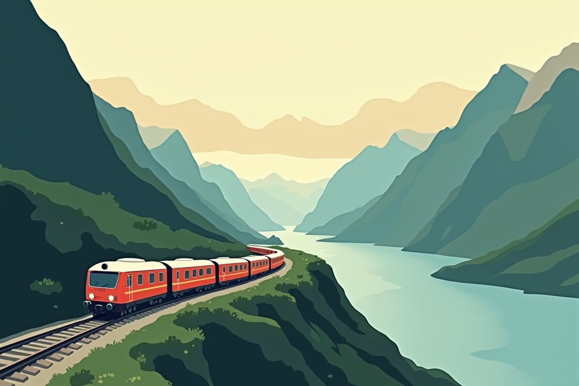 Illustration of Essence of Norway