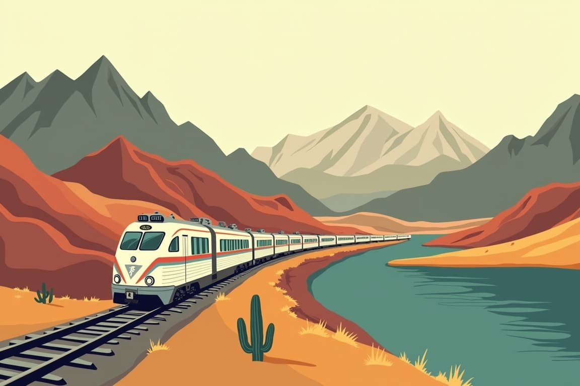 Illustration of Essential American Eastbound