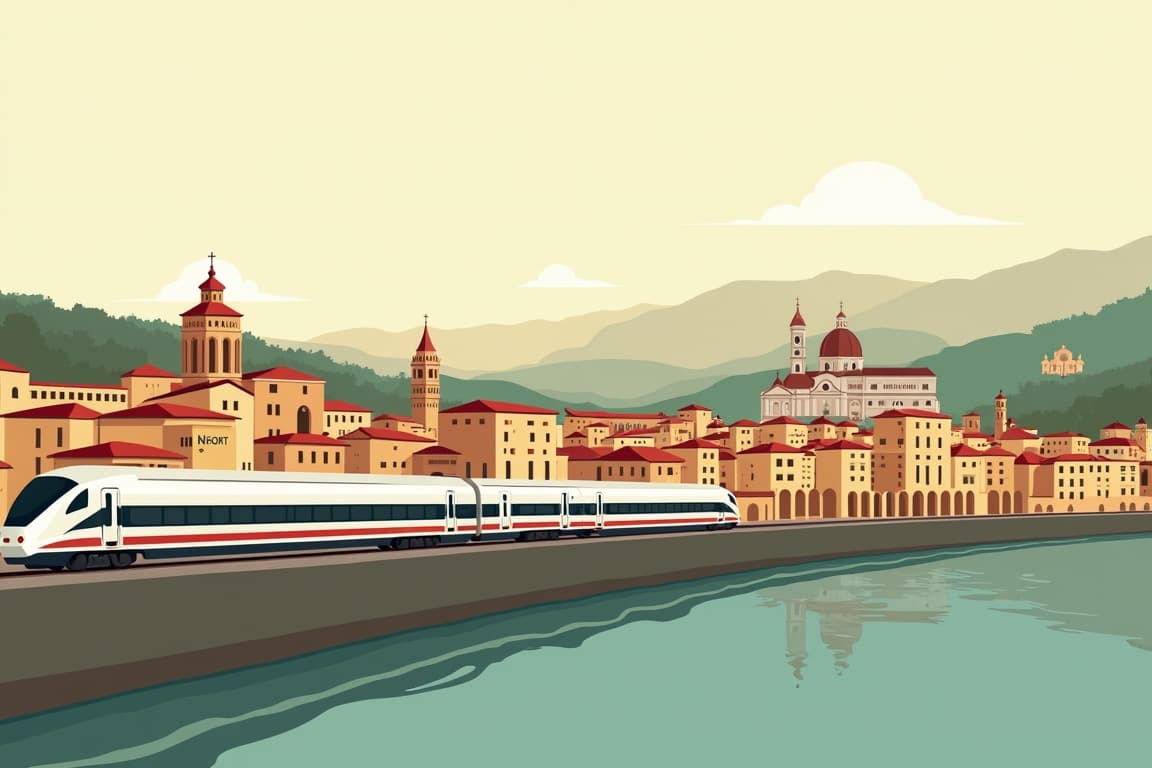 Illustration of Essential Spain and Italy