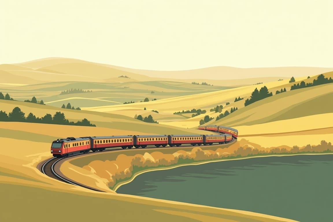 Illustration of Expreso de la Robla
