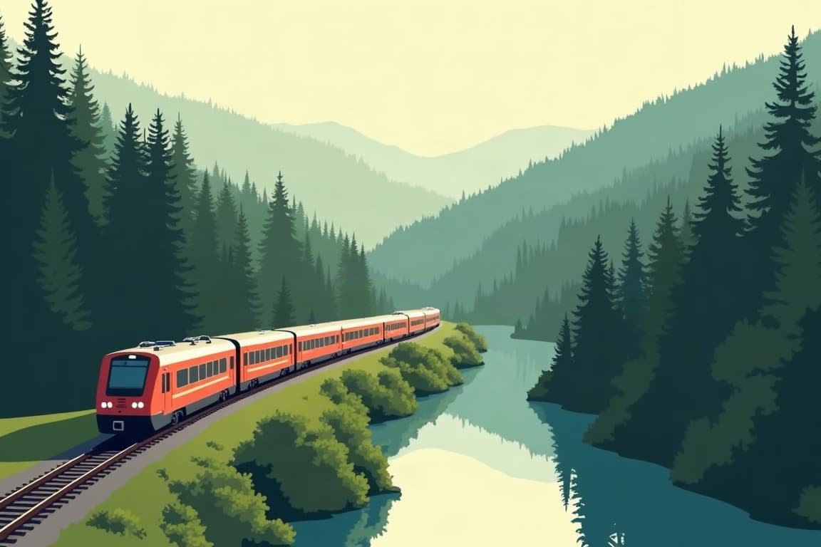 Illustration of Festive Steam in Saxony 2026