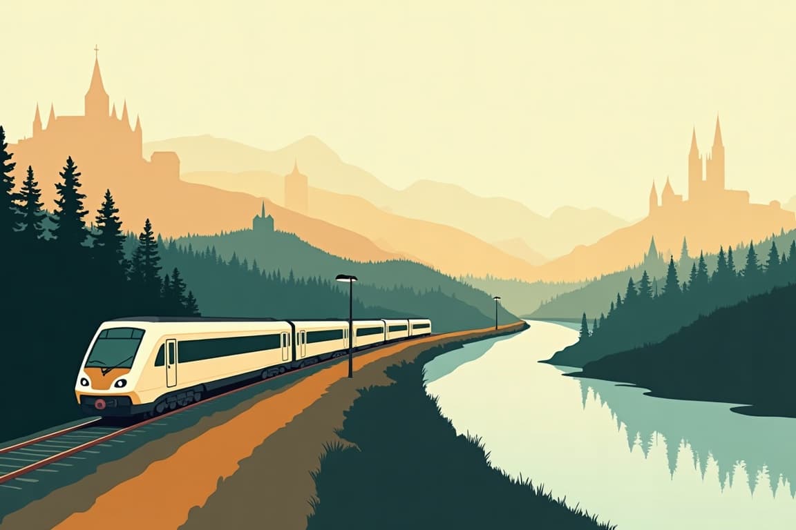 Illustration of Finland & the Baltic Capitals