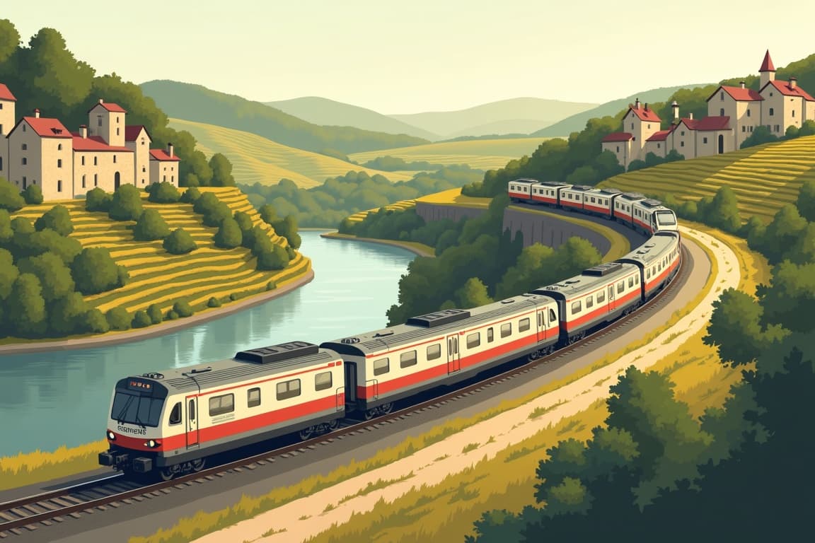 Illustration of Flavours of the Dordogne